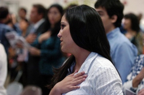 Federal Judge Swears In New Citizens