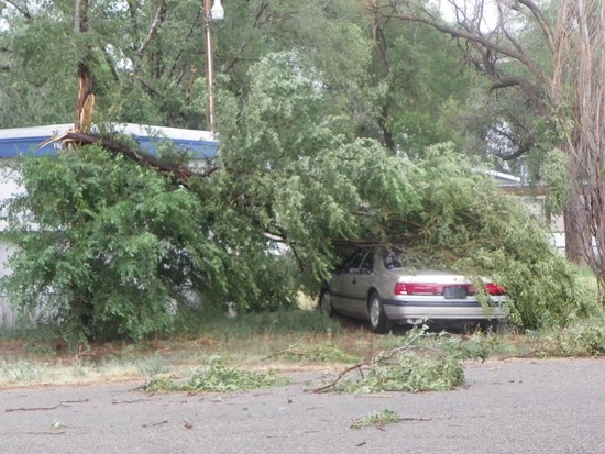 Rain Falls Over Parts Of Southwest Kansas and The Oklahoma Panhandle