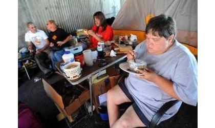 Tent City Growing In Amarillo