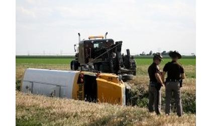 Guymon Bus Driver Stable After Rollover