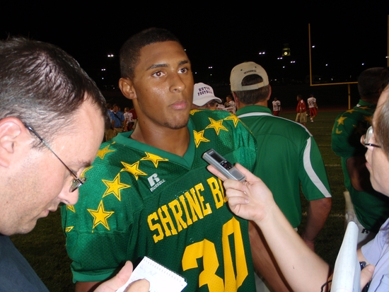 Davis Shines at Shrine Bowl