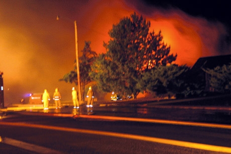 Fire Consumes Guymon Business