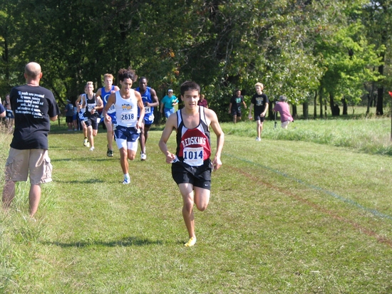 LHS Boys Cross Country Takes Sixth in Lawrence