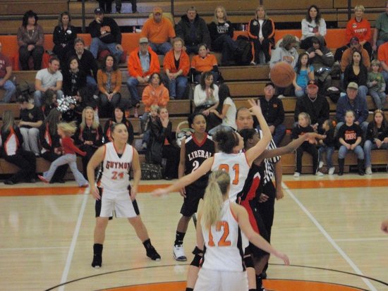 Lady Skins Work Overtime in Win Over Guymon