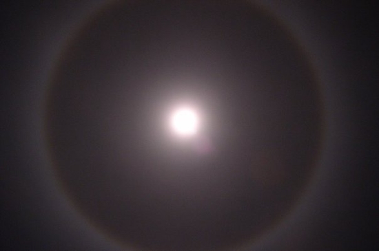 Moon Ring Causes Curiosity and Excitement