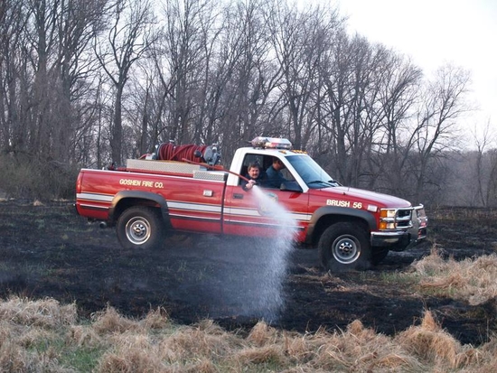 Fire Forces Evacuation in Laverne