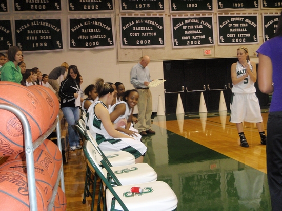 Lady Saints Run Past Lady Busters