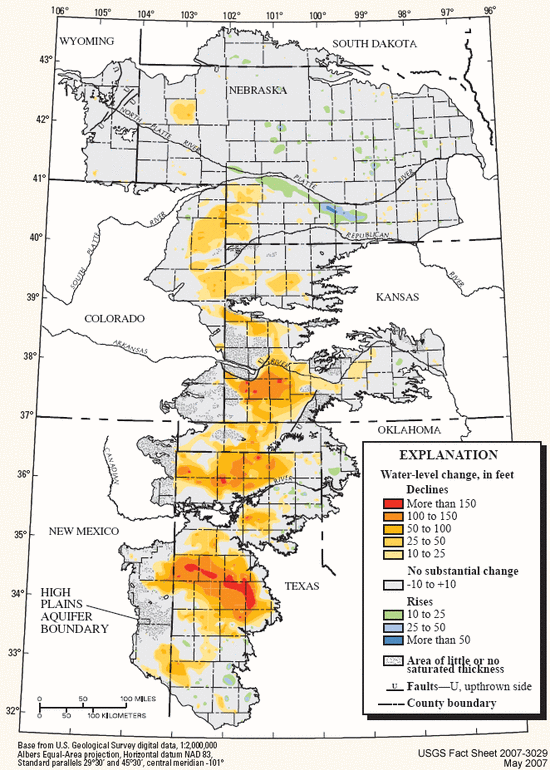 Mapping To Study Aquifer In Haskell County