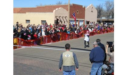 Krueger Saves Best for Last in Pancake Day Race