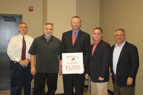 George Kaiser Family Foundation presents $5,000 to Panhandle Services for Children