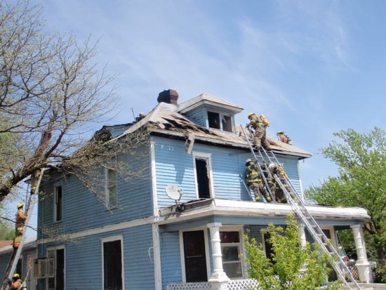 Fire Burns House at 8th and Pennsylvania UPDATE: