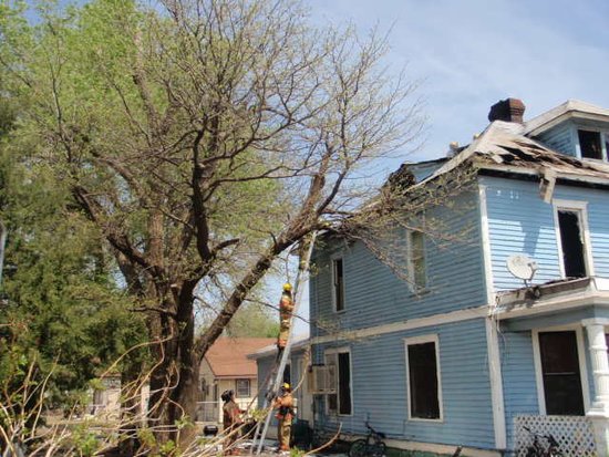 Fire Burns House at 8th and Pennsylvania UPDATE: