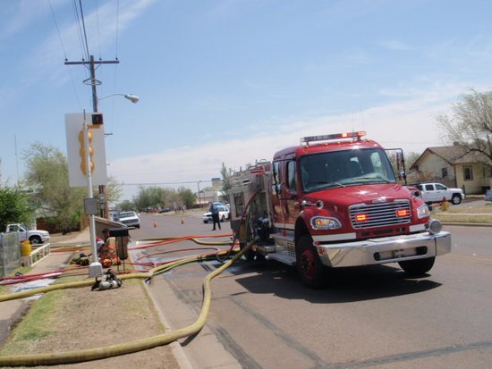 Fire Burns House at 8th and Pennsylvania UPDATE: