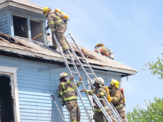 Fire Burns House at 8th and Pennsylvania UPDATE: