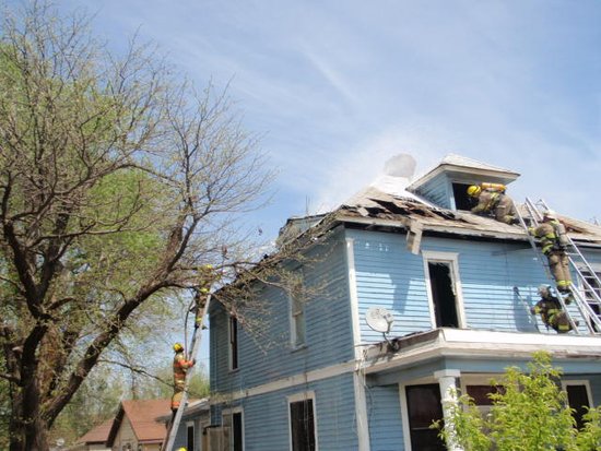 Fire Burns House at 8th and Pennsylvania UPDATE: