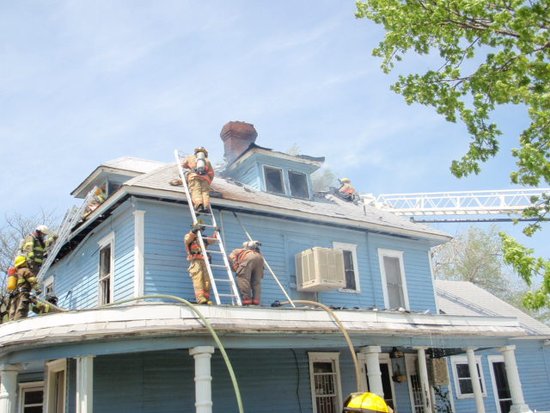 Fire Burns House at 8th and Pennsylvania UPDATE: