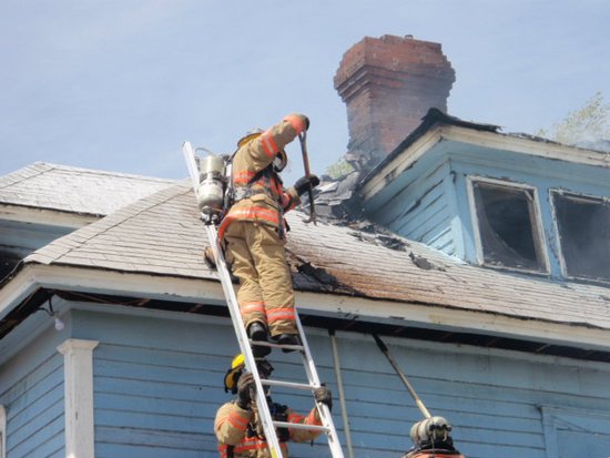 Fire Burns House at 8th and Pennsylvania UPDATE: