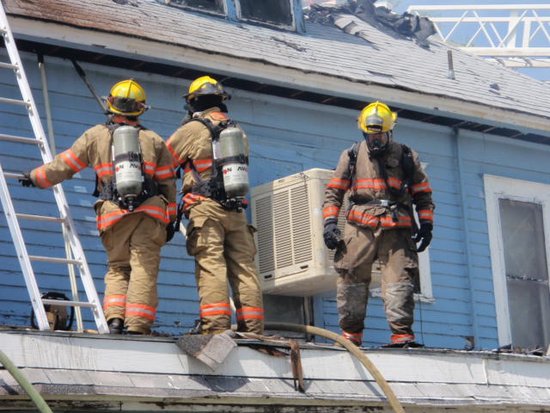 Fire Burns House at 8th and Pennsylvania UPDATE: