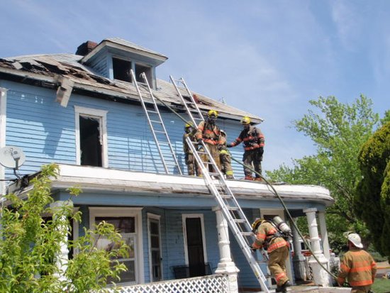 Fire Burns House at 8th and Pennsylvania UPDATE: