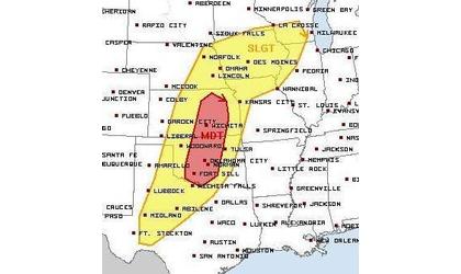 Severe Weather Expected Today Thru Saturday: UPDATE
