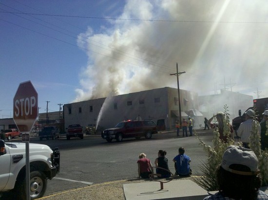 Fire Destroys Building In Guymon