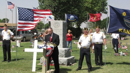 Memorial Day Service Liberal 2011 in Pictures