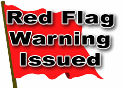 Red Flag Fire Warnings Issued For Western Oklahoma