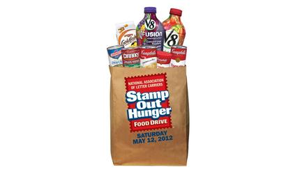 Stamp Out Hunger Food Drive is set for Saturday, May 12