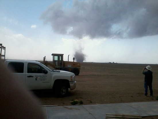 Tornado Spotted in Haskell County