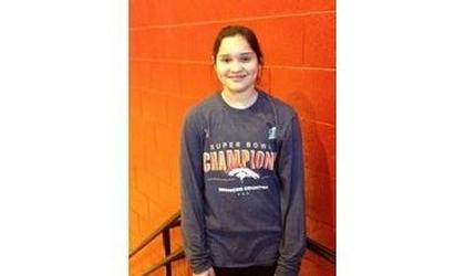 Ali Lucero is Mead Lumber Athlete of the Week