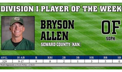 Seward’s Allen National Player of the Week