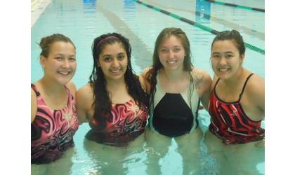 LHS 400 Relay Team Ready to Swim at State