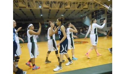 Lady Saints Overcome Cold Shooting Night