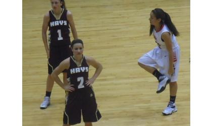 Lady Redskins Hold Down Hays