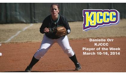 Seward’s Danielle Orr Named Jayhawk West Player of the Week