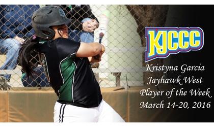 Krystyna Garcia is KJCCC Player of the Week