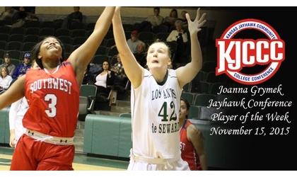 Seward’s Grymek is KJCCC Player of the Week