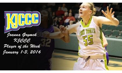 Grymek is KJCCC Player of the Week