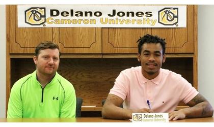 Delano Jones Signs at Cameron