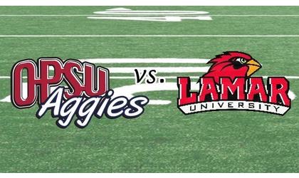 Lamar Lasos Aggies in Opener