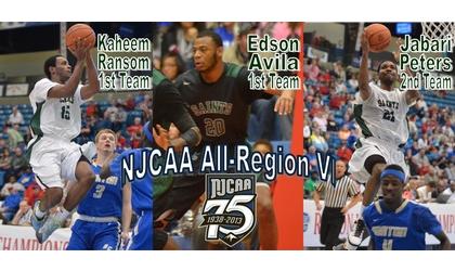 Saints Trio Makes All Region Team