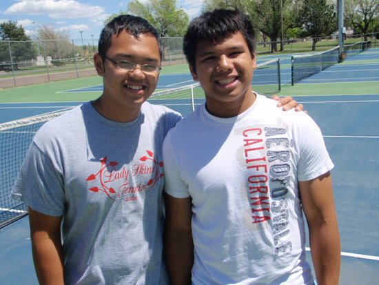 Vince and Duc Nguyen are Mead Lumber Athletes of the Week