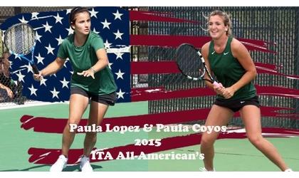 Lopez and Coyos Two Time All Americans in ITA
