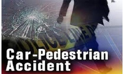 Car/Pedestrian Accident Sends One to the Hospital