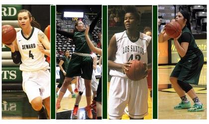 Record Four Lady Saints Named All Region 6