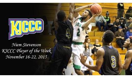 Stevenson Collects Another KJCCC Award