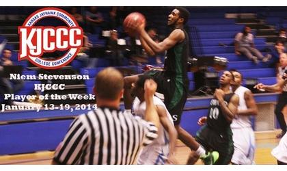 Seward’s Stevenson is KJCCC Player of the Week