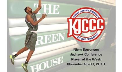 Seward’s Stevenson is KJCCC’s Player of the Week