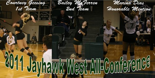 Geesing Makes First Team All Conference