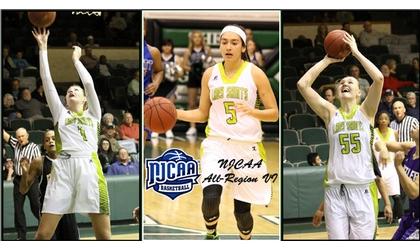 League High Three Lady Saints Named All Region